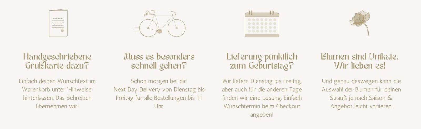 Blumen online bestellen next day delivery frische Blumen beim Floristen bestellen