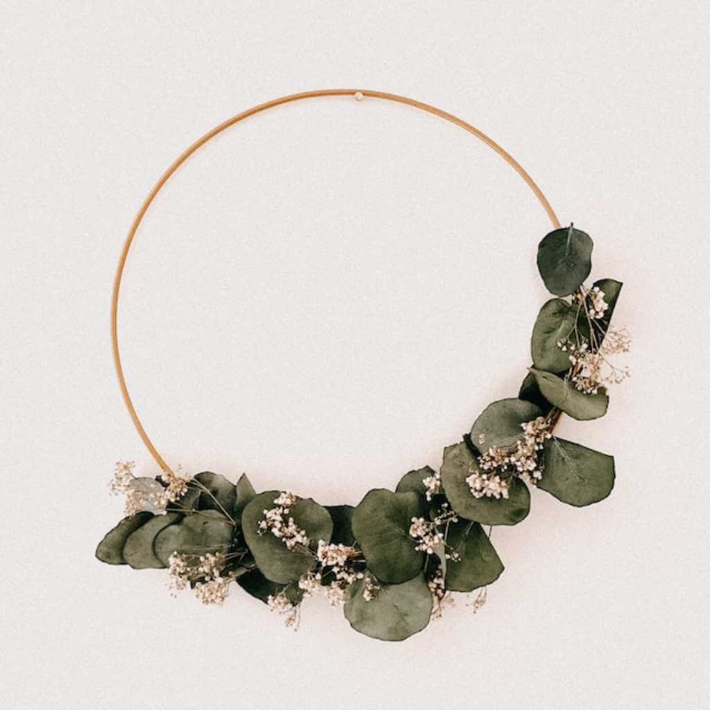 Flower Hoop Workshop in Köln Trockenblumen DIY