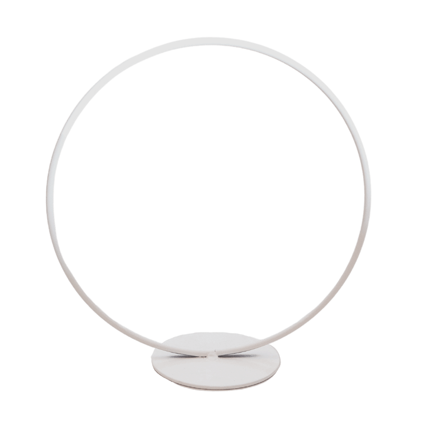 Blumenring flower hoop zu Aufhängen Wanddeko Blumendeko Trockenblumen Ring  Weiß