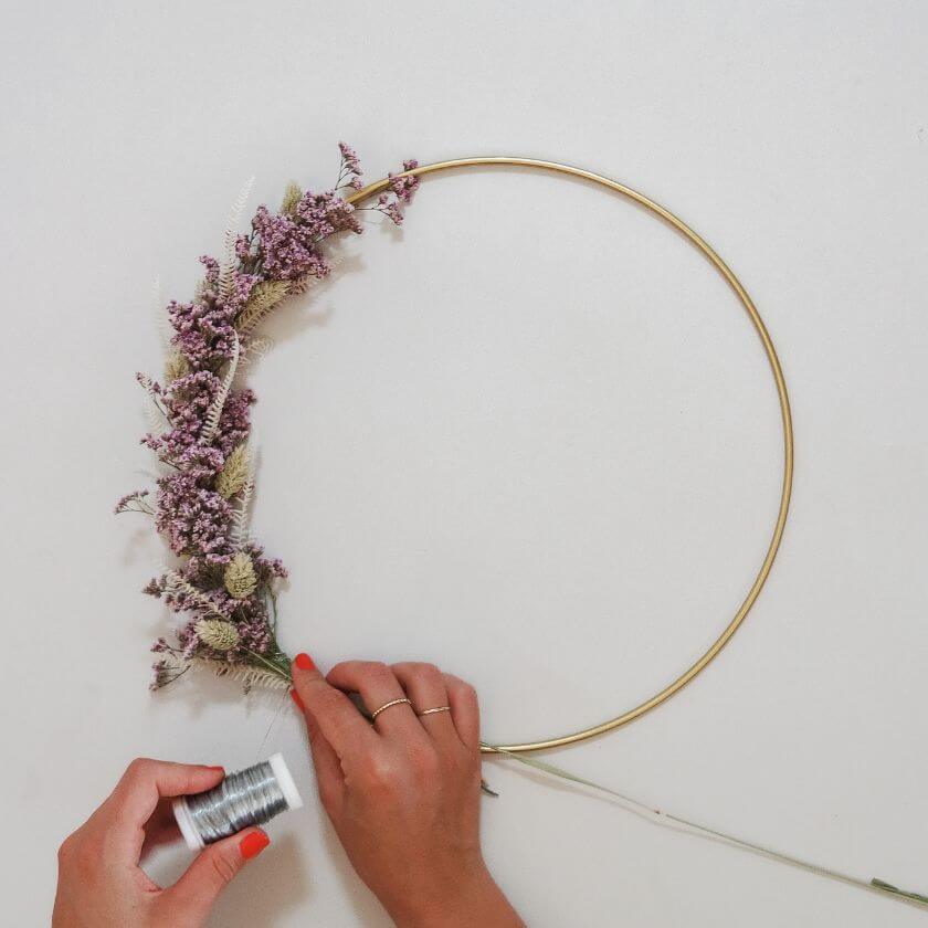 DIY Flower Hoop Set