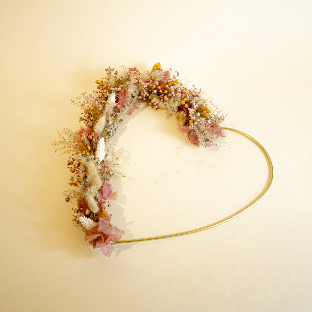 Flower Hoop Heart To Resist