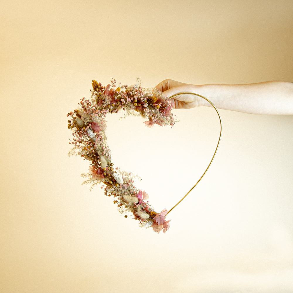 Flower Hoop Heart To Resist